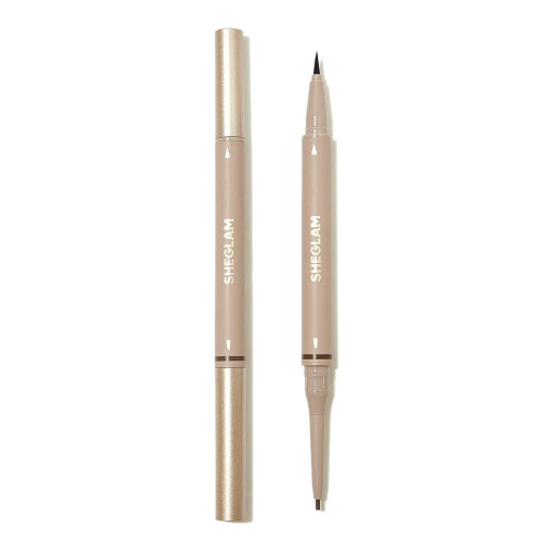 مداد ابرو و خط ابرو دو سر م m Brows On Demand 2 in 1 Brow Pencel