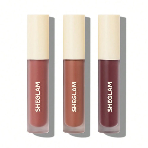 ست رژ لب مایع مات مدل Sm Matte Allure Mini Liquid Lipstick Set Feel Real