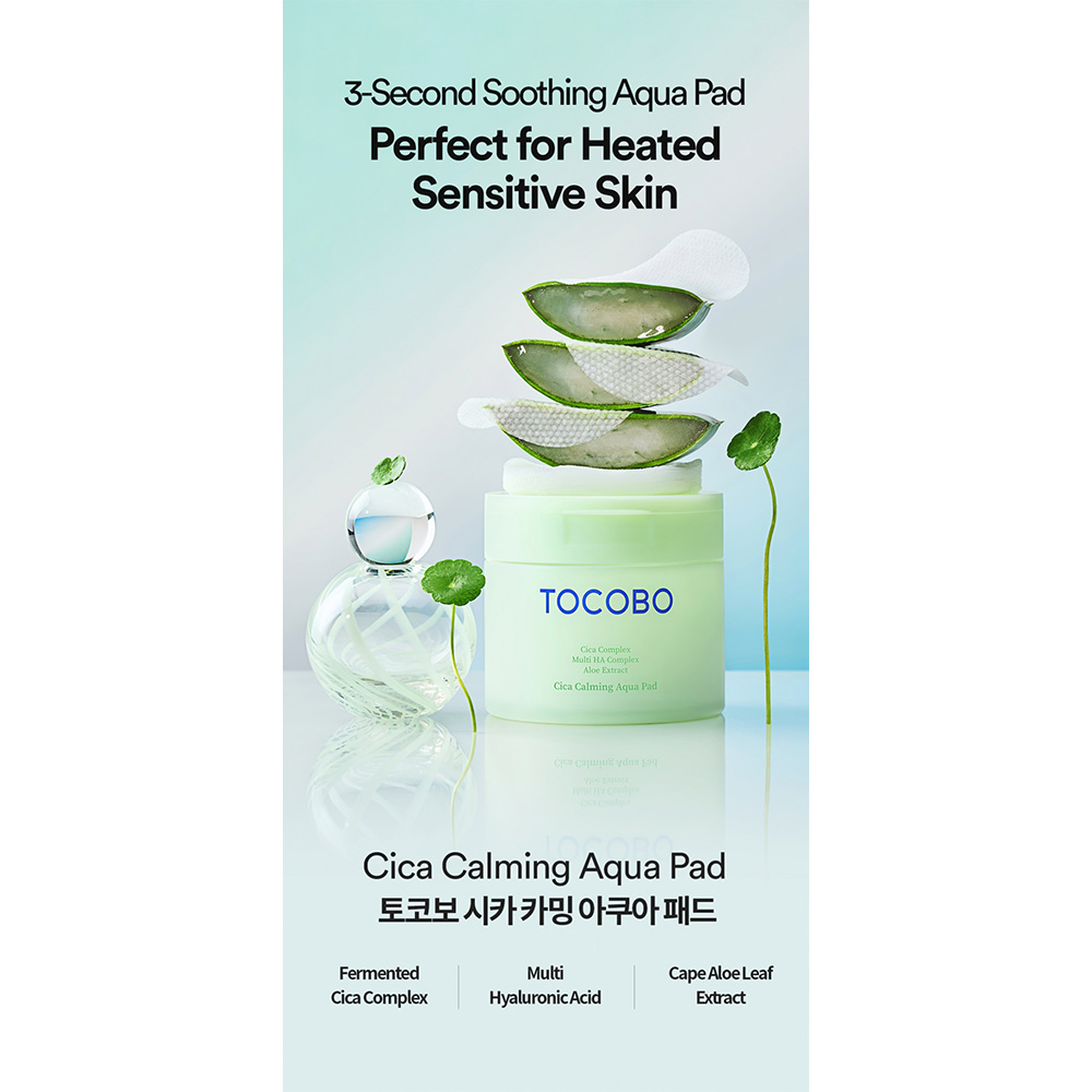 پد تونر خنک کننده و تسکین دهنده سیکا  Cica Calming Aqua P