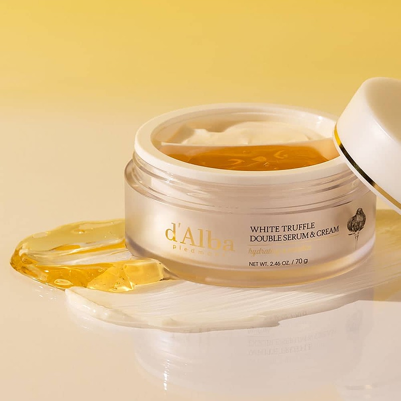 سرم و کرم دوفاز جوانساز دالبا با عصاره ترافل سفید ame: d'Alba White Truffle Double Serum & Crea