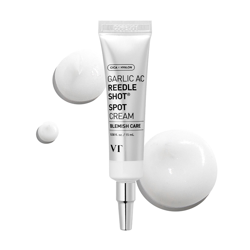 کرم ضد جوش قوی ریدل شات وی تی کازمتیک VT Cosmetics Garlic AC Reedle Shot Spot Cream