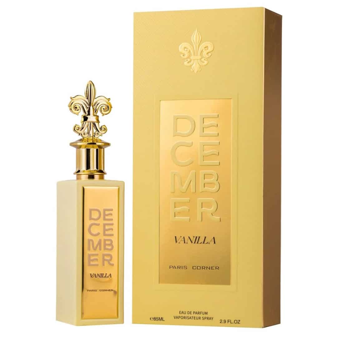 ادکلن دسمبر وانیل پاریس کرنر DECEMBER VANILLA حجم 85 میلی‌لیتر | عطر گرم و شیرین وانیلی لوکس