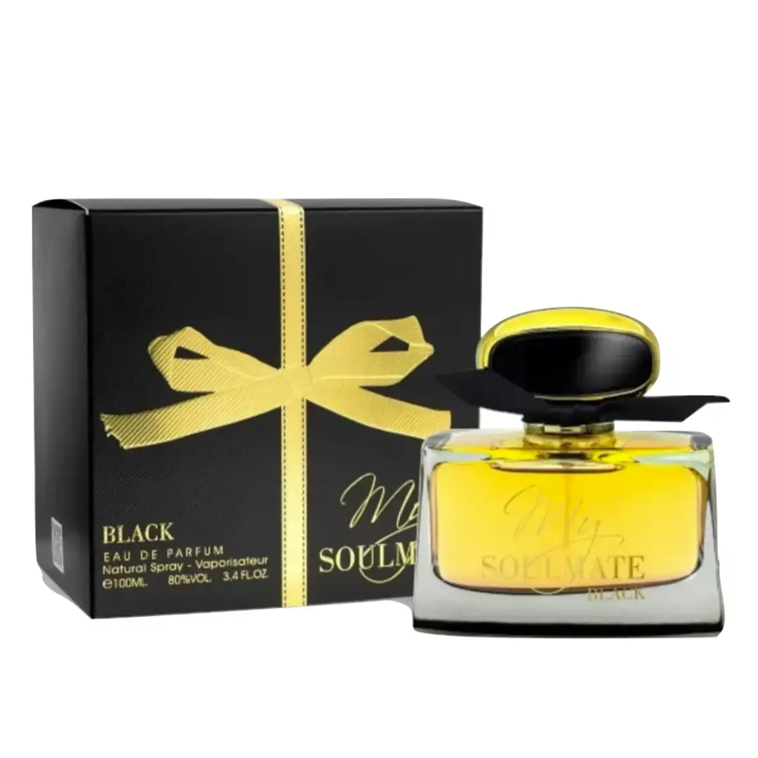 ادکلن مای سولمیت بلک فرگرنس ورد مشابه رایحه مای باربری بلک حجم 100 میلی لیتر اورجینال | Fragrance world My Soulmate Black