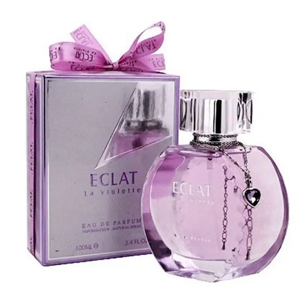 ادکلن اکلت لا ویولت فرگرنس ورد مشابه رایحه اکلت لانوین حجم 100 میلی لیتر اورجینال | Fragrance world Eclat La Violette