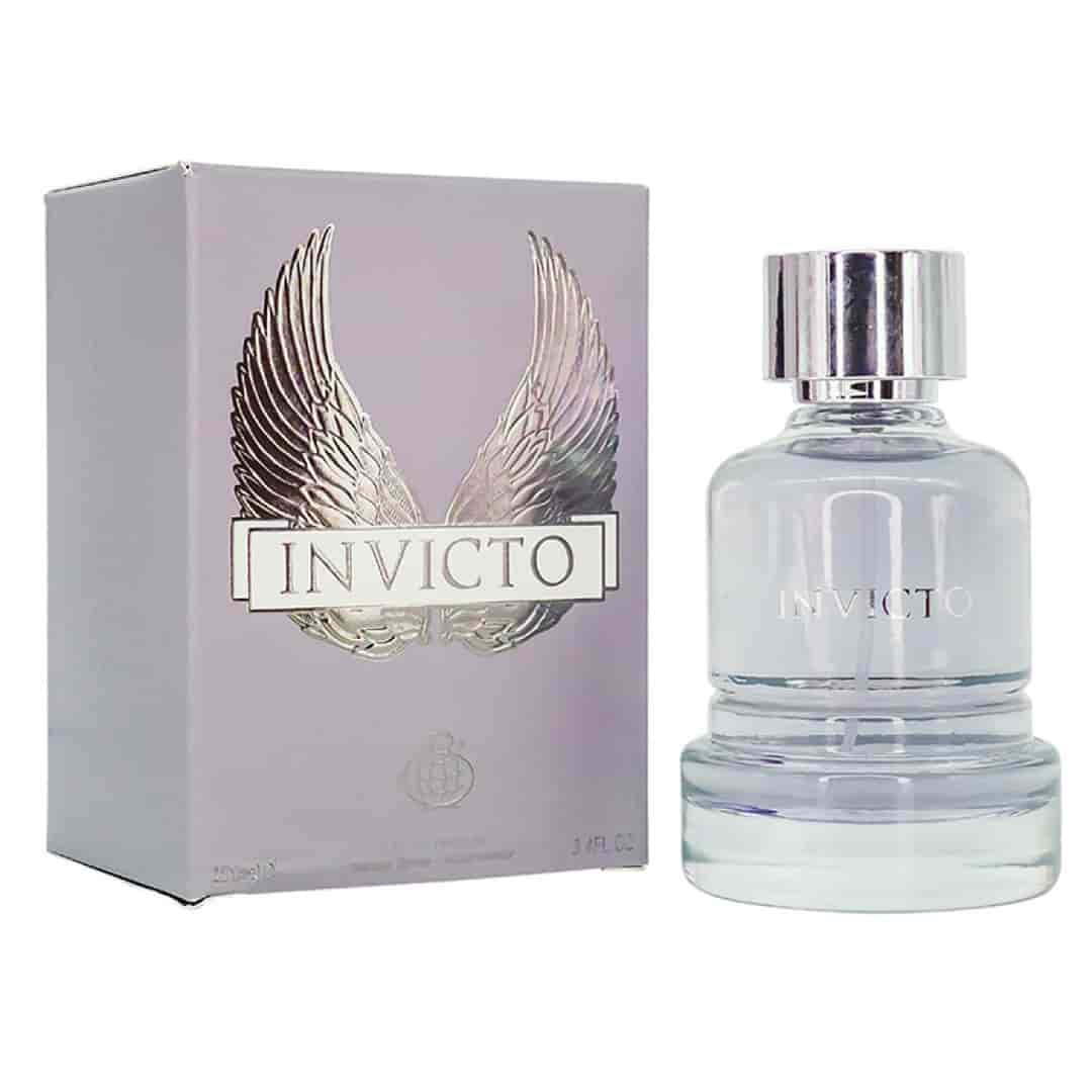 ادکلن اینوکتو فرگرنس ورد مشابه رایحه پاکورابان اینویکتوس حجم 100 میلی لیتر اورجینال | Fragrance world Invicto