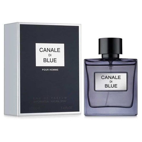 ادکلن کانال دی بلو فرگرنس ورد مشابه رایحه بلو شنل حجم 100 میلی لیتر اورجینال | Fragrance world Canale Di Blue Pour Homme