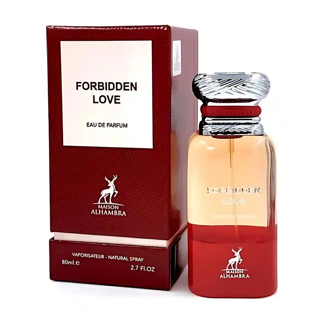 ادکلن فوربیدن لاو الحمبرا مشابه رایحه تام فورد لاست چری حجم 80 میلی لیتر اورجینال | Alhambra Forbidden Love