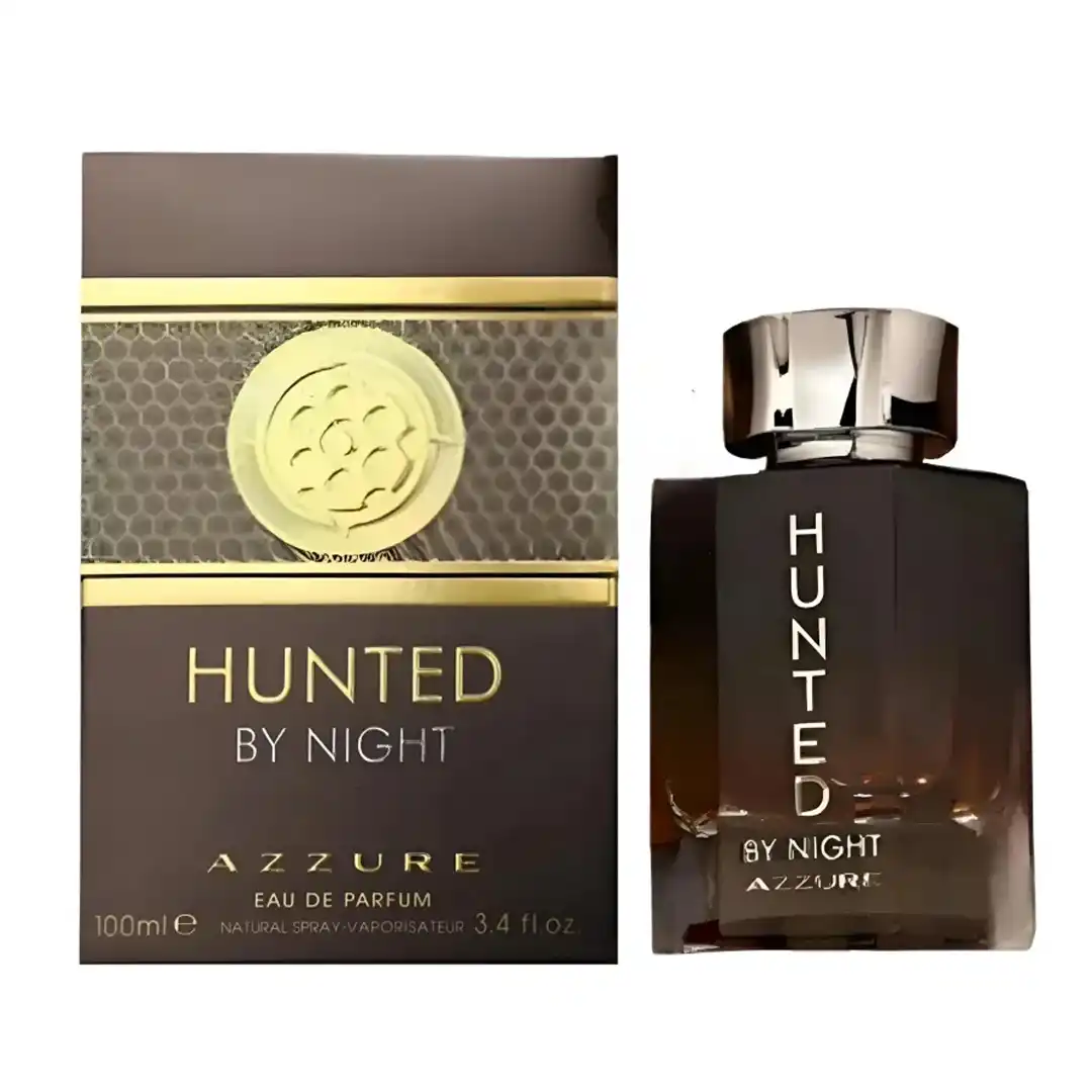 ادکلن هانتد بای نایت آزور فرگرنس ورد حجم 100 میلی لیتر اورجینال | Fragrance world Hunted By Night