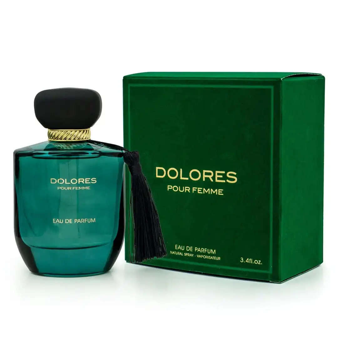 ادکلن دولورس پور فم فرگرنس ورد حجم 100 میلی لیتر اورجینال | Fragrance world Dolores pour femme