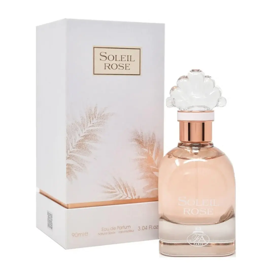 ادکلن سولیل رز فرگرنس ورد حجم 90 میلی لیتر اورجینال | Fragrance World Soleil Rose