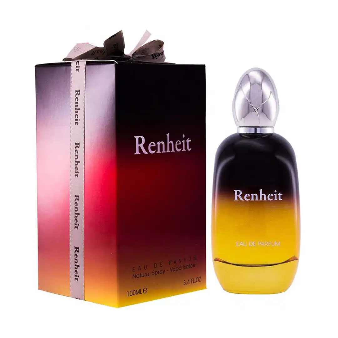 ادکلن رنهایت فرگرنس ورد مشابه رایحه دیور فارنهایت حجم 100 میلی لیتر اورجینال | Fragrance world Renheit