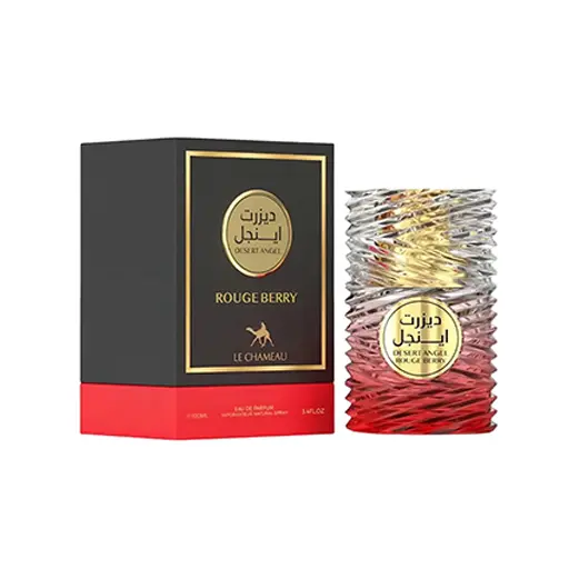 ادکلن دیزرت آنجل رژ بری لشامو حجم 100 میلی لیتر اورجینال | LE CHAMEAU Desert Angel Rouge Berry