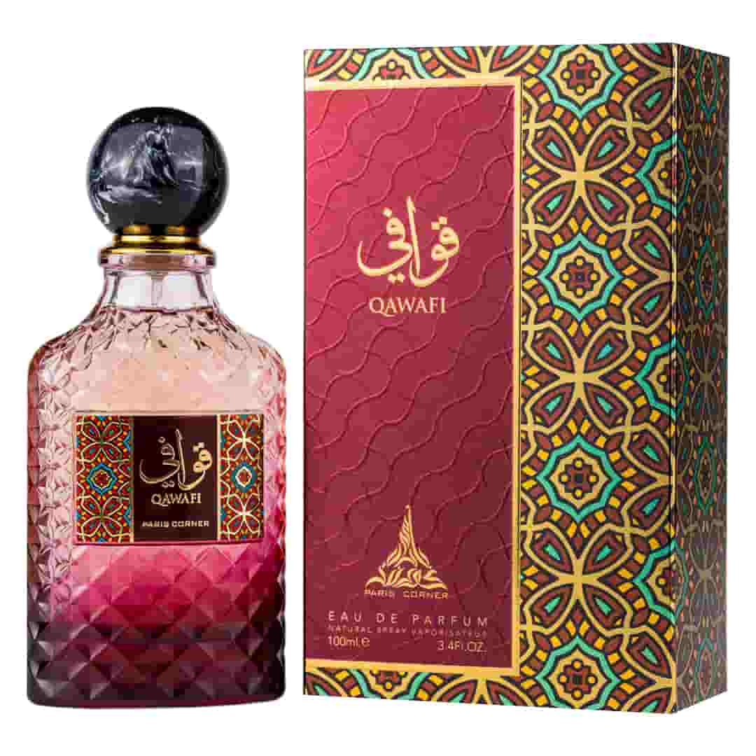ادکلن قوافی پاریس کرنر حجم 100 میلی لیتر اورجینال | paris corner qawafi