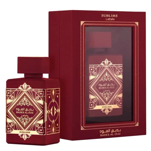 عطر ادکلن بدیع العود قرمز زنانه لطافه حجم 100میل به شرط اصل بودن