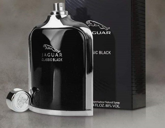 عطر ادکلن جگوار کلاسیک بلک-مشکی مردانه Jagure Classic Black حجم 100میل تلخ و خنک به شرط اصالت کالا