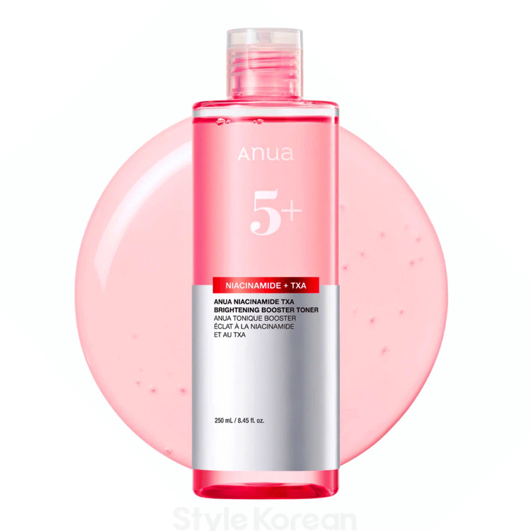 تونر روشن کننده ترانگزامیک اسید و نیاسینامید آنوا Anua Niacinamide TXA Brightening Booster Toner