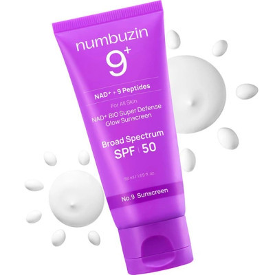 ضد آفتاب نامبوزین شماره 9 SPF50 حجم ۵۰ میل کرم
