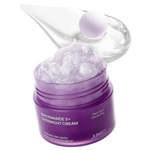 کرم شب ضد لک و روشن کننده نیاسینامید 5 درصد جومیسو JUMISO Niacinamide 5+ Overnight Cream برند: جومیسو Jumiso