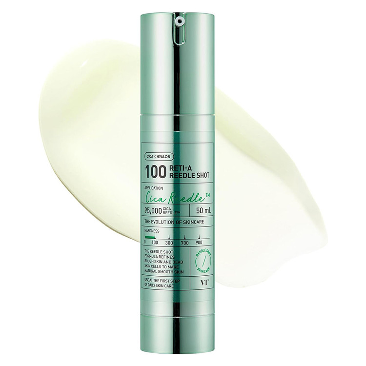 اسنس ترمیم کننده و ضد چروک رتینول ریدل شات 100 وی تی کازمتیک VT Cosmetics Reti-A Reedle Shot 100 برند: وی تی کازمتیک