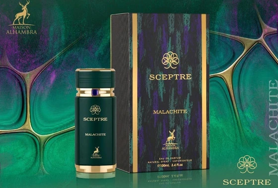 عطر ادکلن سپتر مالاکیت سبز الحمبرا بولگاری له جم کبرا Alhambra Sceptre Malachite حجم۱۰۰میل