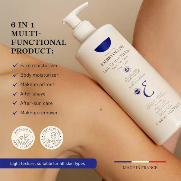 کرم مرطوب کننده و ابرسان صورت و بدن امبریولیس 400میل | Embryolisse Lait-Crème Concentréضمانت اصالت کالا