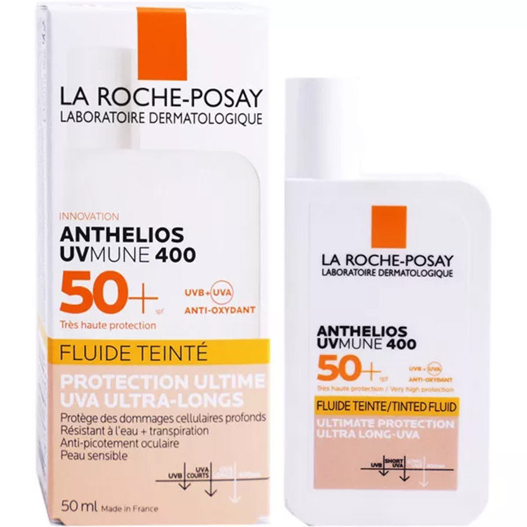 ضد آفتاب رنگی لاروش پوزای ANTHELIOS UVMUNE 400 SPF50 حجم ۵۰ میلی لیتر اورجینال