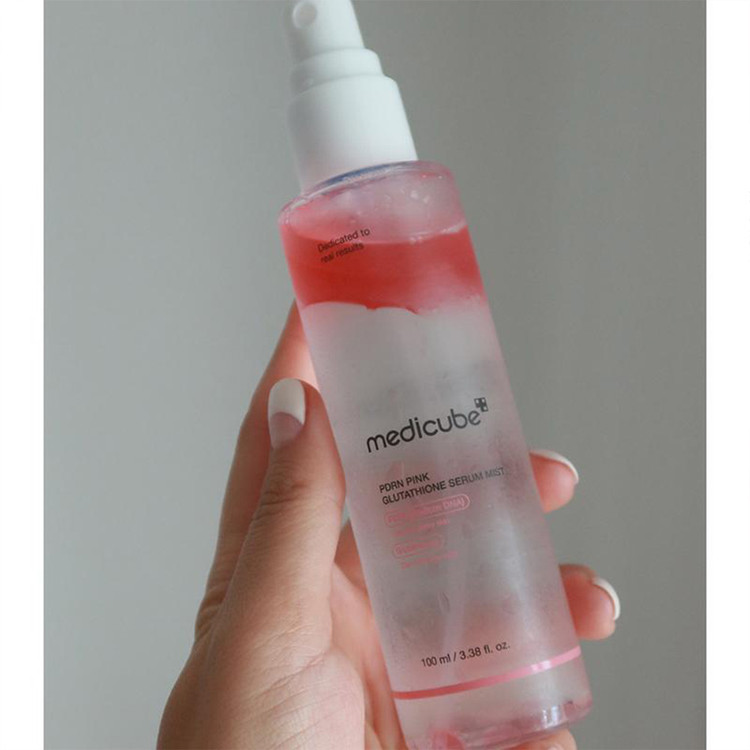 میست سرم PDRN روشن کننده گلوتاتیون مدی کیوب Medicube PDRN Pink Glutathione Serum Mist اصلی و اورجینال برند: مدی کیوب Medicube
