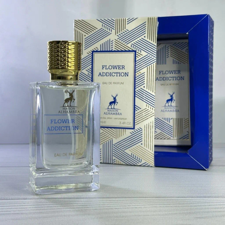 عطر ادکلن فلاور ادیکشن الحمبرا (مشابه ایکس نیهیلو فلور نارکوتیک) | FLOWER ADDICTION BY ALHAMBRA حجم۱۰۰میل برند: الحمبرا