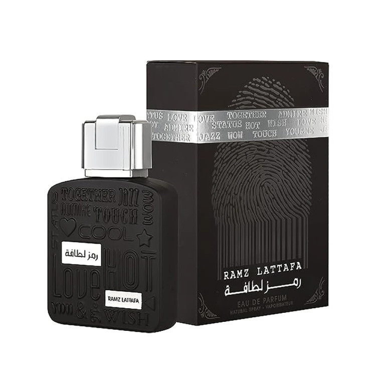 عطر ادکلن عربی رمز لطافه سیلور نقره ای حجم ۱۰۰ میل اصل برند: لطافه