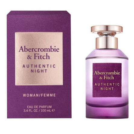 عطر و ادکلن زنانه ابرکرومبی اند فیچ اتنتیک نایت فم ادوپرفیوم Abercrombie & Fitch Authentic Night Femme EDP for Womenحجم۱۰۰میل