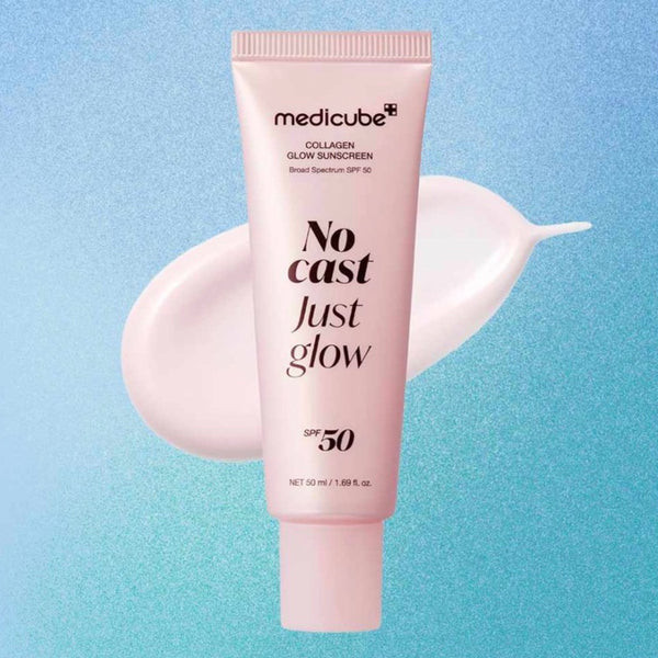 خرید ضد آفتاب مدی کیوب Collagen Glow SPF50 اصل | بدون سفیدی