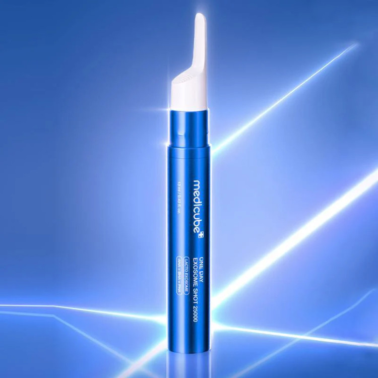 سرم پوستی مدل امپولی کنترل منافذ مدی کیوب وان دی 25000 Ampola Facial Medicube Zero One Day Exosome Shot 25000  برند: مدی کیوب Medicube