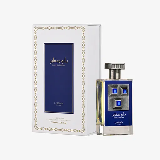 ادکلن بلو سفایر لطافه حجم 100 میلی لیتر اورجینال | Blue Sapphire Lattafa