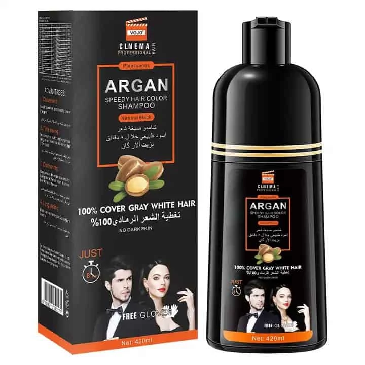 شامپو رنگ مو نیترو مشکی حجم۴۲۰میل
